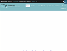 Tablet Screenshot of cdamass.com